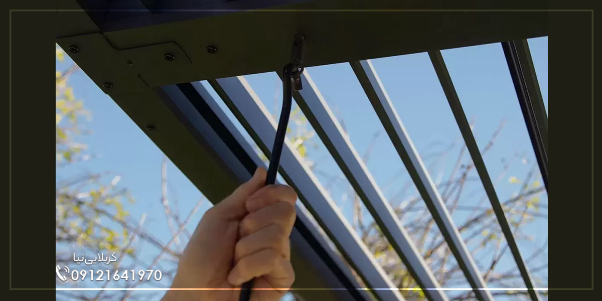 سقف متحرک دستی