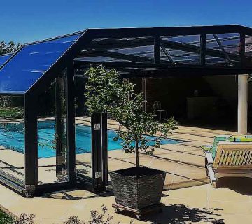 سقف پلی کربنات استخر