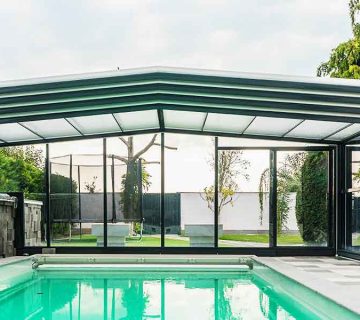 سقف متحرک تلسکوپی