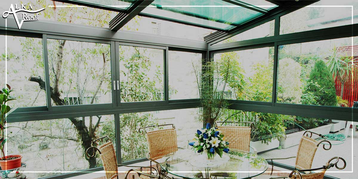 سقف متحرک برای پاسیو