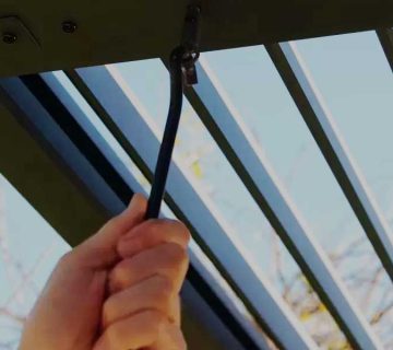 عکس سقف متحرک دستی