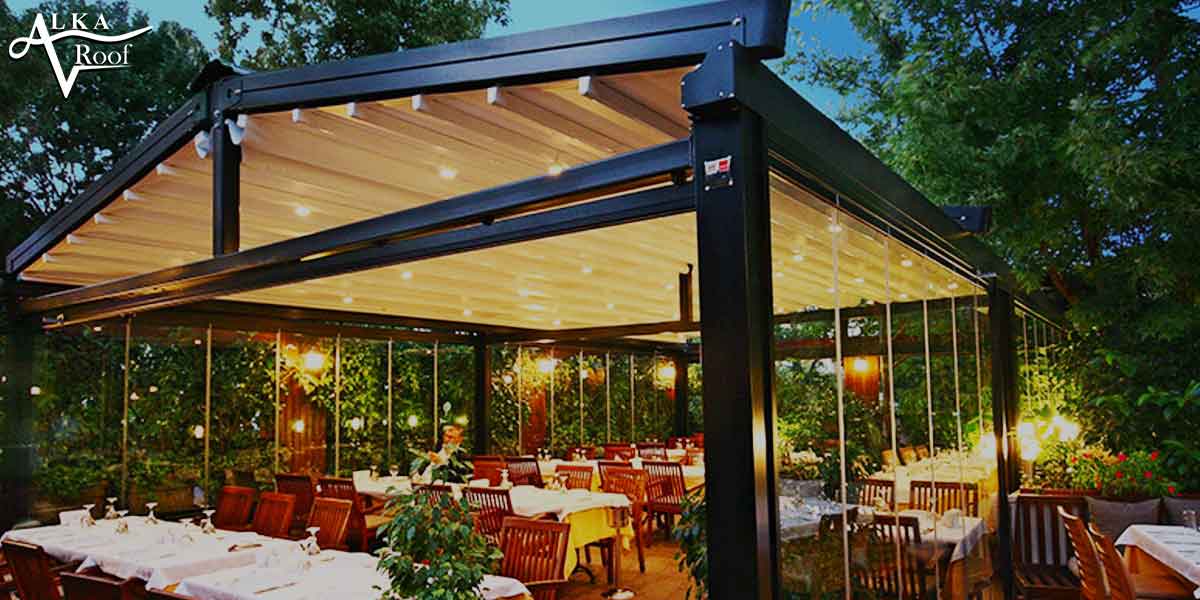 سنسور باد و باران برای سقف متحرک