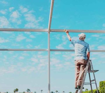 نحوه اجرا و نصب سقف های متحرک جمع شونده