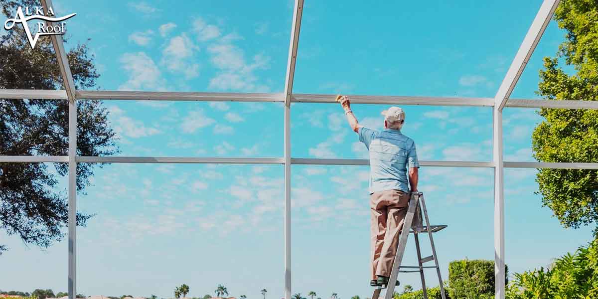 نحوه اجرا و نصب سقف های متحرک جمع شونده