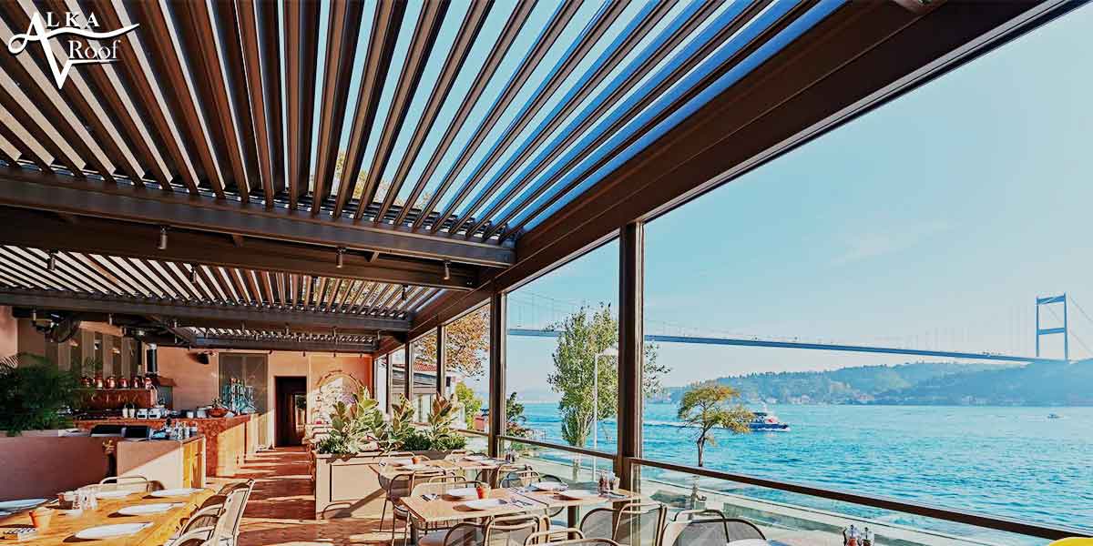 انواع پوشش برای سقف متحرک جمع شونده