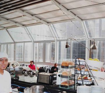 سقف متحرک برای فضای باز هتل ها