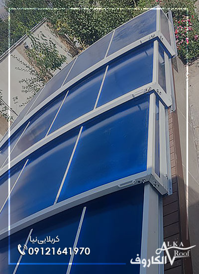 سقف متحرک استخر با ارتفاع کوتاه واقع در دماوند