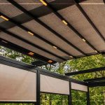 جنس پارچه سقف متحرک پارچه ای